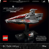 LEGO Star Wars 75404 Acclamator Class Assault Ship från Attack of the Clones - Rymdskepp att samla, bygga och visa - Fantasybyggset - Present till vuxna och tonårsfans Byggset Besuche den LEGO-Store