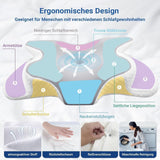 Hothands Memory Foam Kudde Ergonomisk Ortopedisk Kudde Sida Baksida Buken smärtlindring Kudde Förbättra sömnkvaliteten 62X41X13/11Cm cervikala ortopediska kuddar Naty Shop