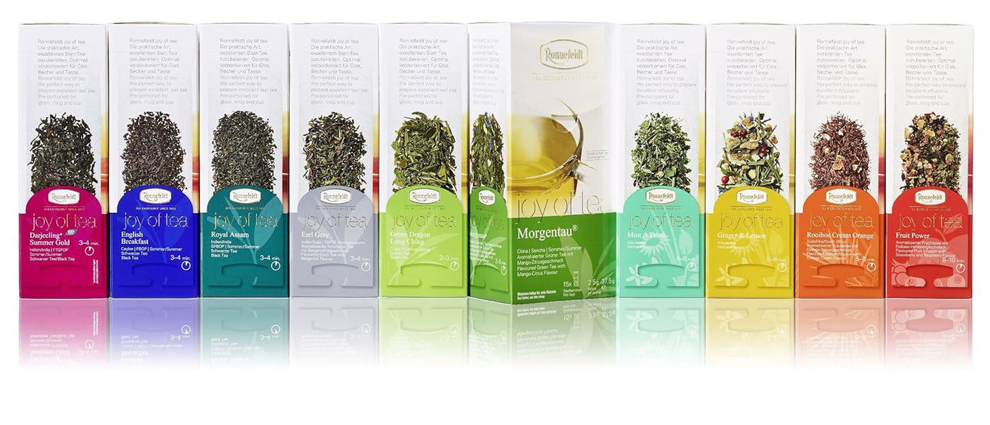 Fruit Power "Joy of Tea" - Fruktte med jordgubbs- och hallonsmak, 15 tepåsar, 54 g