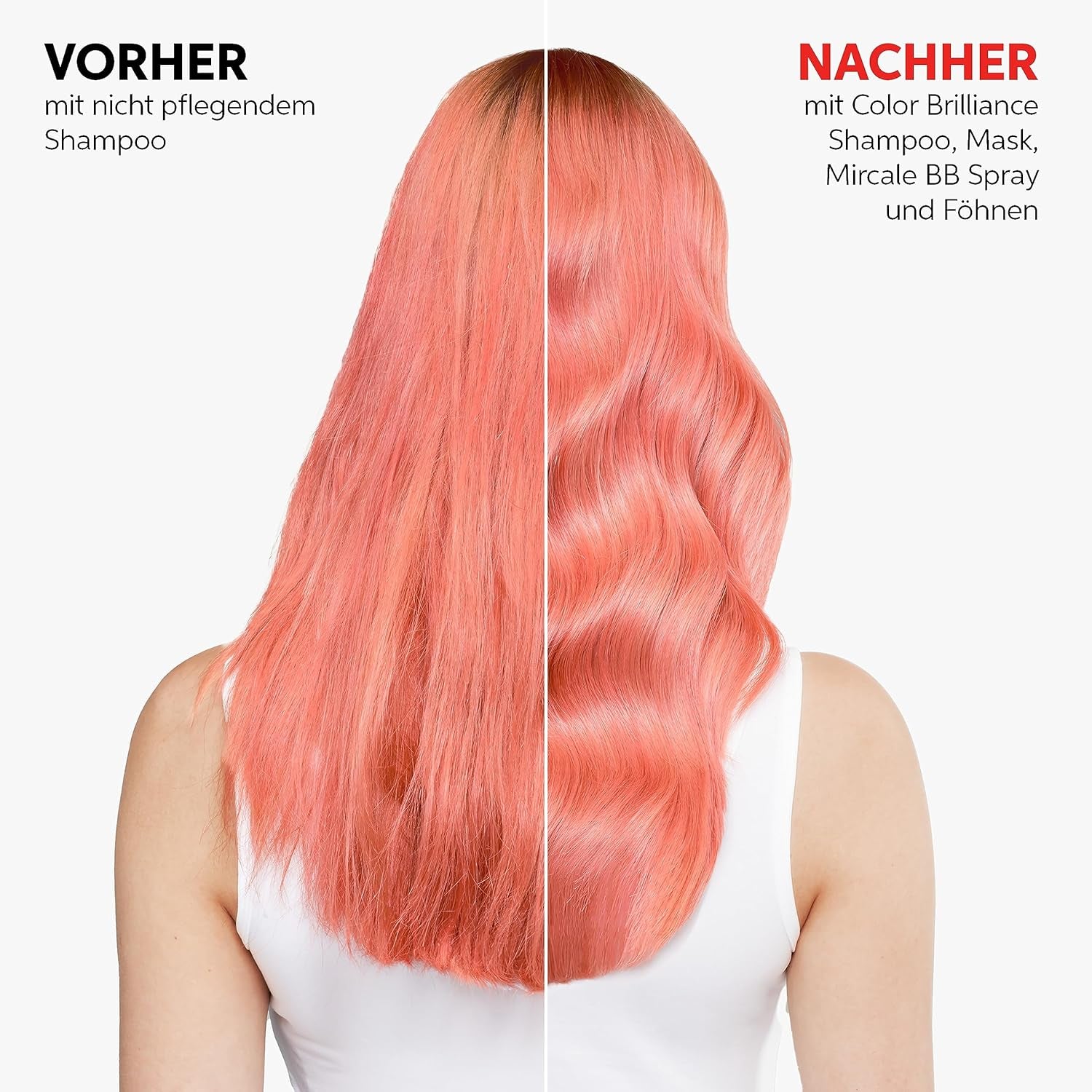Wella Professionals Invigo Color Brilliance - Schampo, balsam och färgskyddsmask för fint och tjockt färgat hår - med vitamin E, antioxidanter och lågt pH - utjämnande och närande Naty Shop Hair Mask