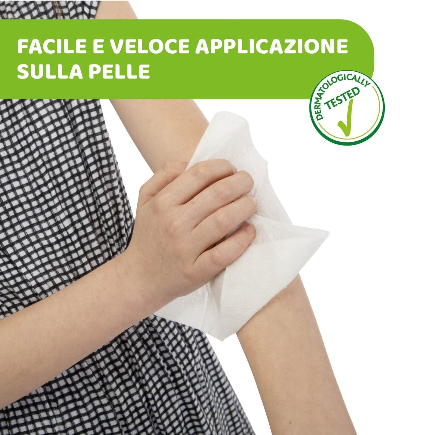 Chicco NaturalZ Protective Wet Wipes, förpackning om 20. Naturligt sommarskydd med citrongräs och eukalyptus, dag- och nattskydd.