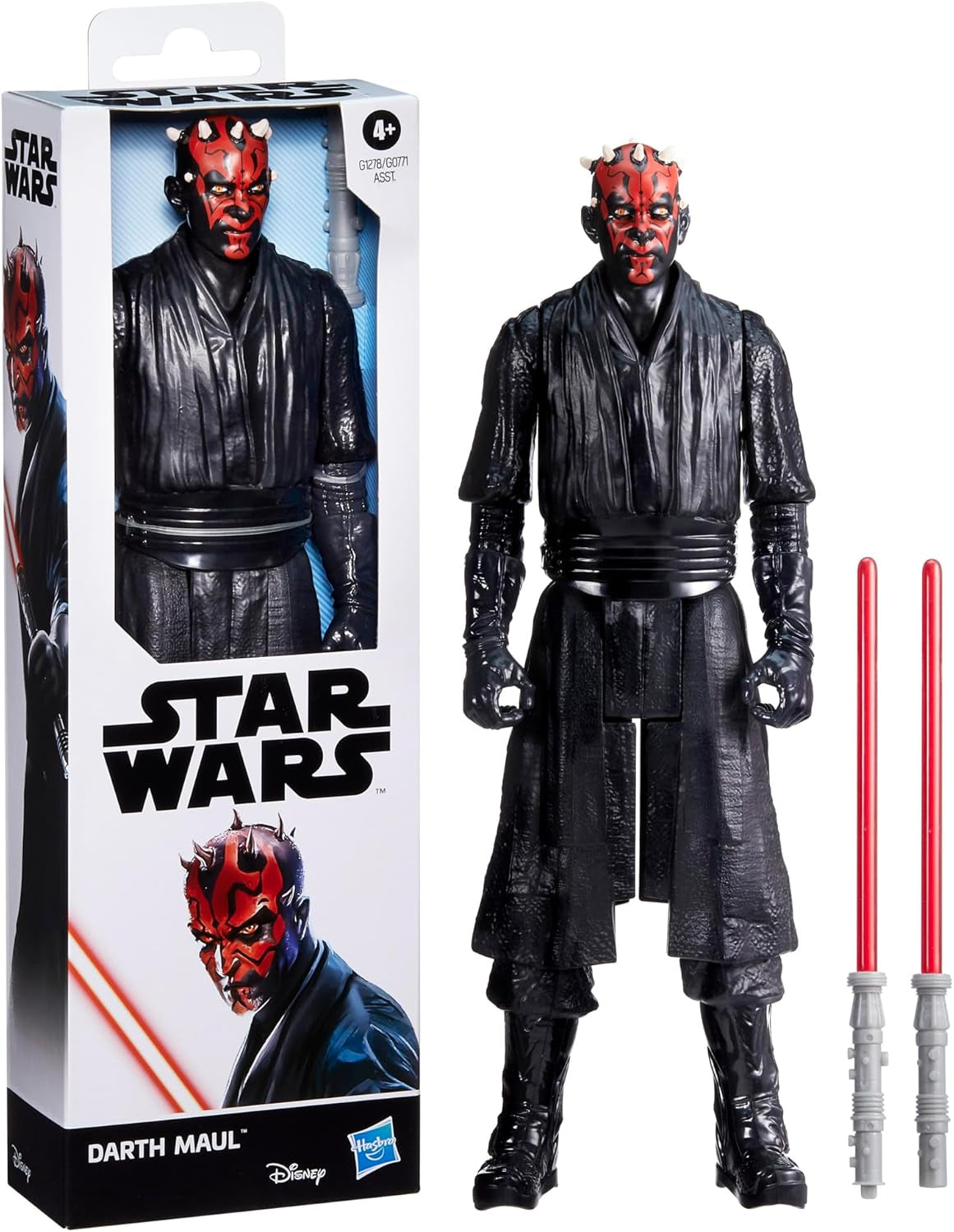 Star Wars Titan Hero Series Darth Maul, statyett, 30 cm Actionfigurer Naty Shop