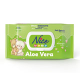 Rengöringsservetter för barn och bebisar - med aloe vera och arganolja - dermatologiskt testad - fysiologiskt pH-värde - maxiformat: paket med 72 våtservetter - Snyggt