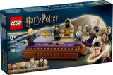 LEGO Harry Potter Hogwarts Castle: Duellklubbbyggnadsset med 4 minifigurer inkl. Draco Malfoy, Gilderoy Lockhart & Severus Snape, set Med funktion För pojkar och flickor i åldern 8+ 76441 Byggset Besuche den LEGO-Store