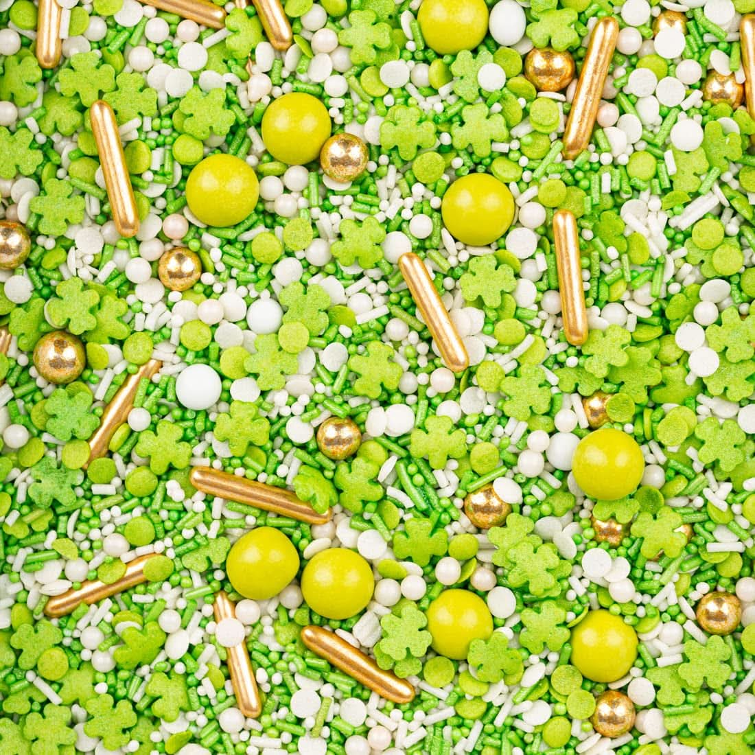 Super Streusel, Lucky Charms, Grönt sockerströssel, 90 gram strössel Naty Shop