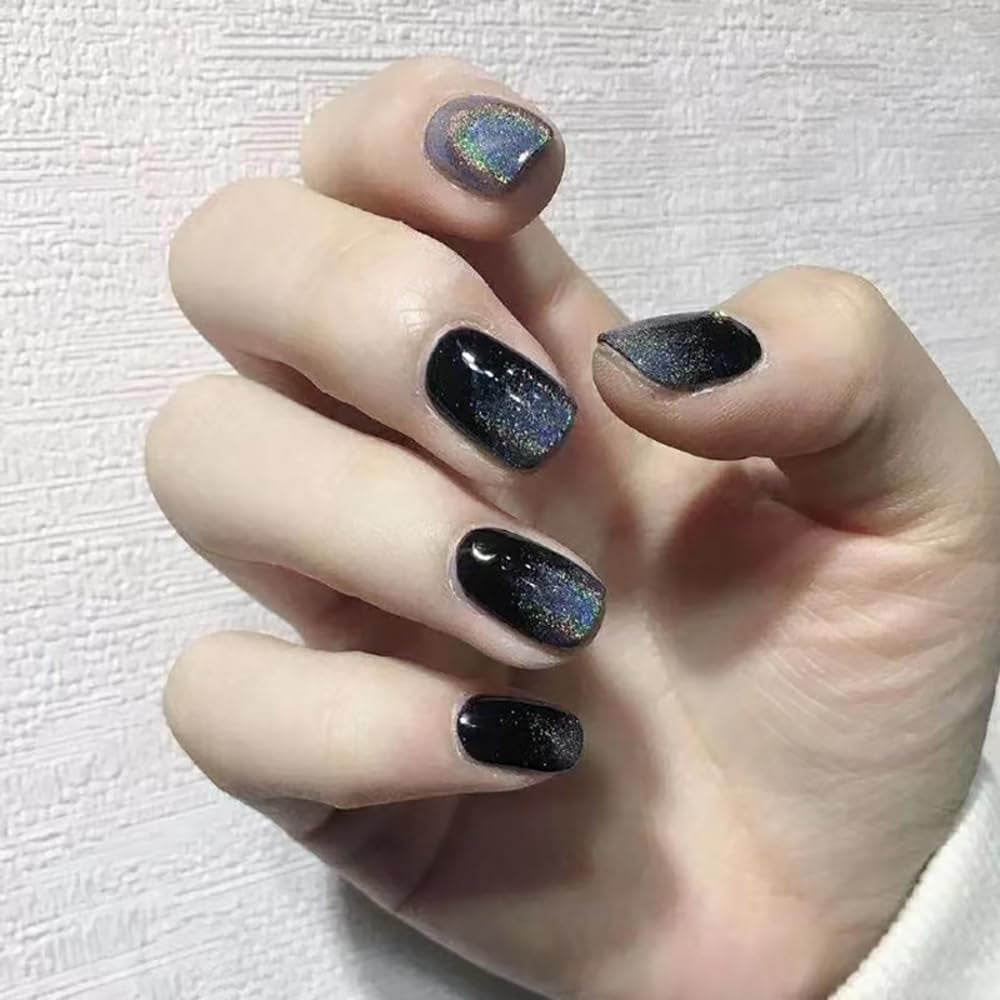 Chrome Nail Powder Aurora Ice Shimmer Chrome Pigment Powder 4ST Chrome Powder Nägel Nail Art Nageldesign