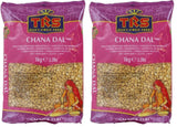 TRS - Kikärter (Chana Dal) - (1 x 1 kg)