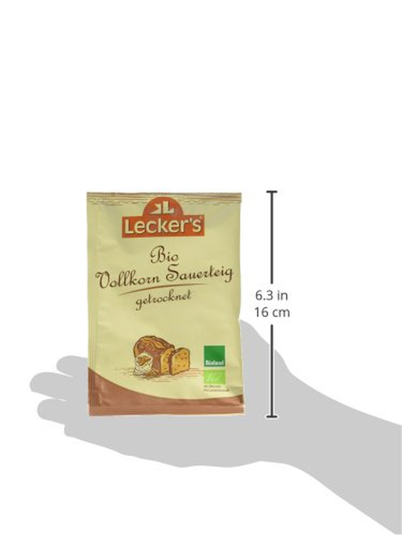 Lecker'S Bio Vollkorn Sauerteig (10 X 30 G) Blandning för bakning och matlagning Naty Shop