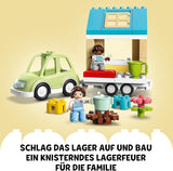 LEGO 10986 DUPLO At Home On Wheels, leksaksbil med stora klossar, figurer och leksaksbil för pojkar och flickor från 2 år, utvecklar finmotorik Byggset Besuche den LEGO-Store