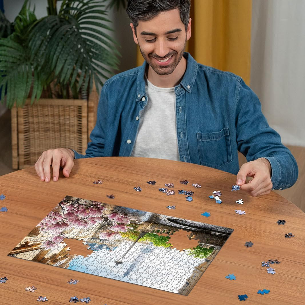 Ravensburger Puzzle 12000366 - Vår i Paris - 500-bitars pussel för vuxna och barn över 12 Puzzle Naty Shop