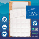 Comfort quilt, (90 puffar / 10 fjädrar), vit, 135 X 200 Cm Täcken och täcken Naty Shop