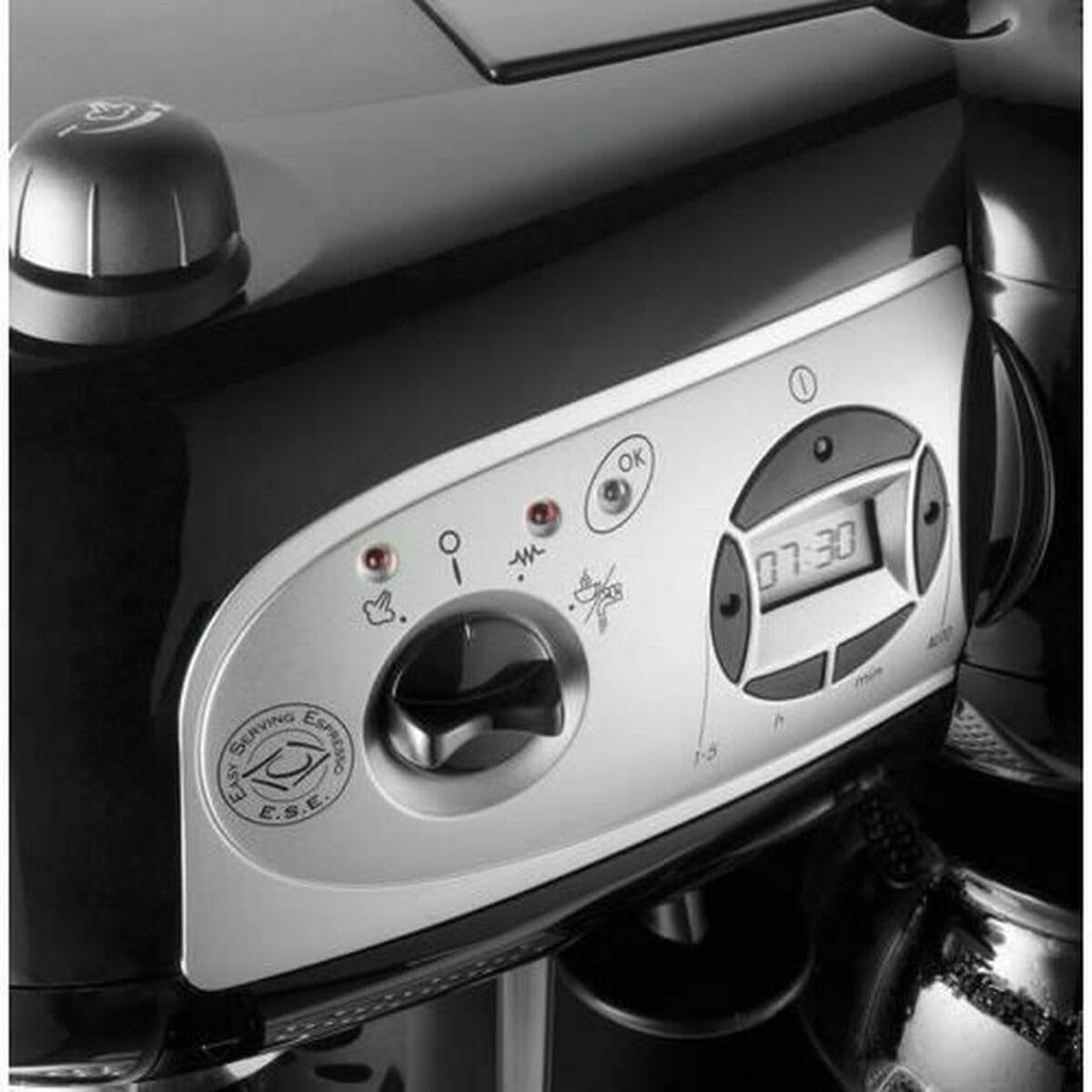De'Longhi BCO264.1 Espresso- och kaffemaskin i ett, med pump, svart, 38 x 24 x 35 cm