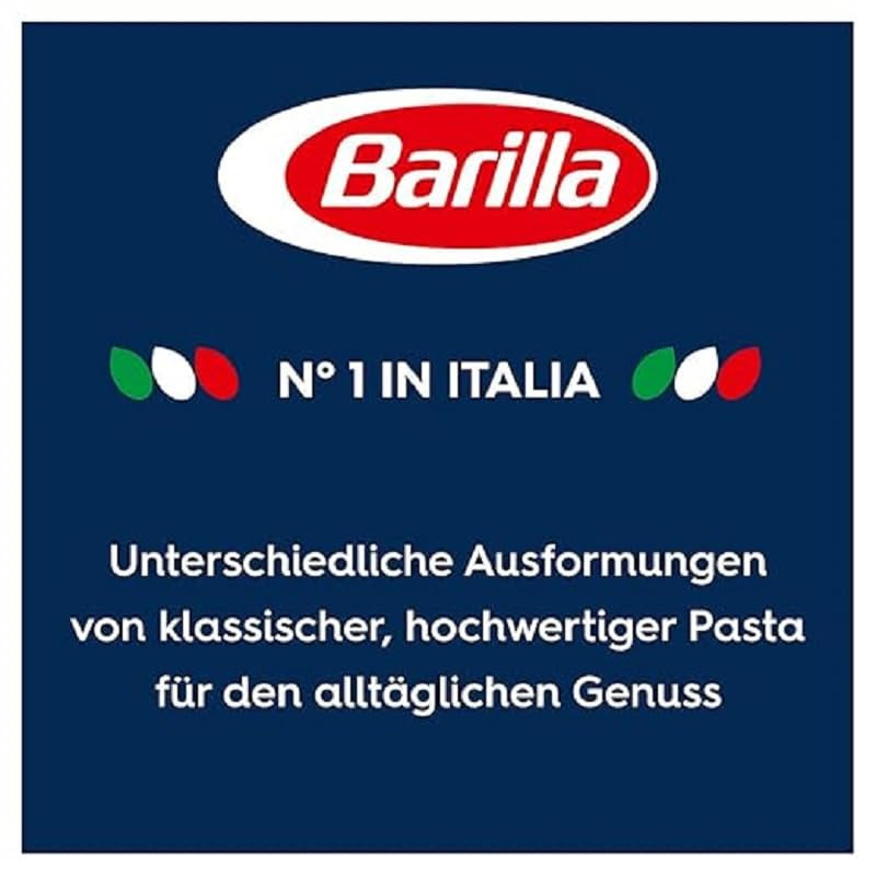 Pasta Barilla Classic Girandole nr. 34, gjord av högkvalitativt durumvete, alltid al dente (1 x 500g)