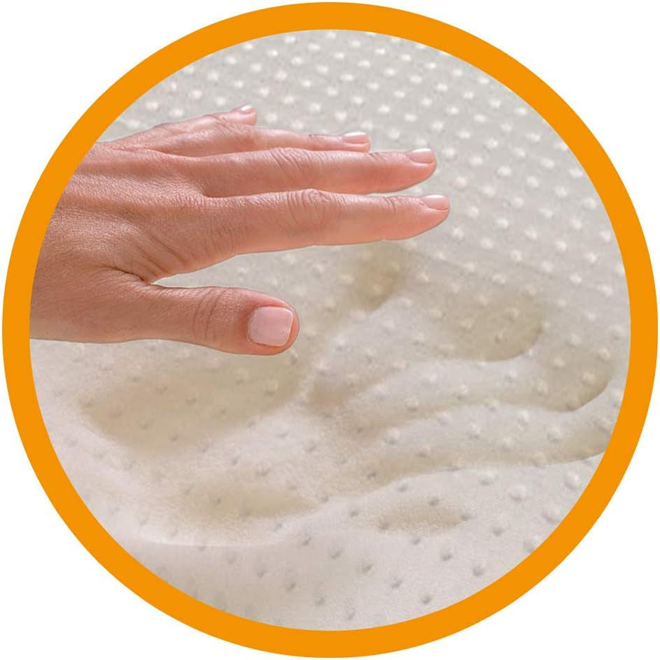 Marcapiuma memory foam kudde, grön, naturlig, med örter, 2 stycken Standardkuddar Naty Shop