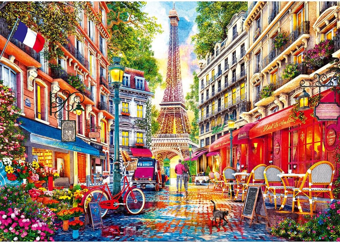 Trefl - 2In1 Puzzle: European Capitals - 2 X 500 bitar - Set med två pussel, gör-det-själv, kreativ underhållning, för vuxna och barn 10+ pussel Naty Shop