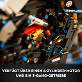 LEGO 42159 Technic Yamaha MT-10 SP Motorcykelmodellsats för vuxna, Autentisk 4-cylindrig motorfordonsmodell, Funktionell styrning och Ar-app, Present för män och kvinnor Byggsatser Besuche den LEGO-Store