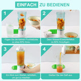 Mixer Smoothie Maker to Go, Mini Standmixer Tragbar Mit 6-Klingen Edelstahl, Enstafter Mit Reisedeckel, USB Portable Blender Elektrisch 600Ml Flaska, Mixer Shaker Slushy Maker Wasserdichter Bucatarie Naty Shop