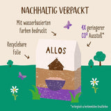 Allos osötad proteinmüsli | Ekologisk müsli | Havregryn | Spannmål till frukost | Vegansk (5 x 450 g), 1 st (pack om 5)