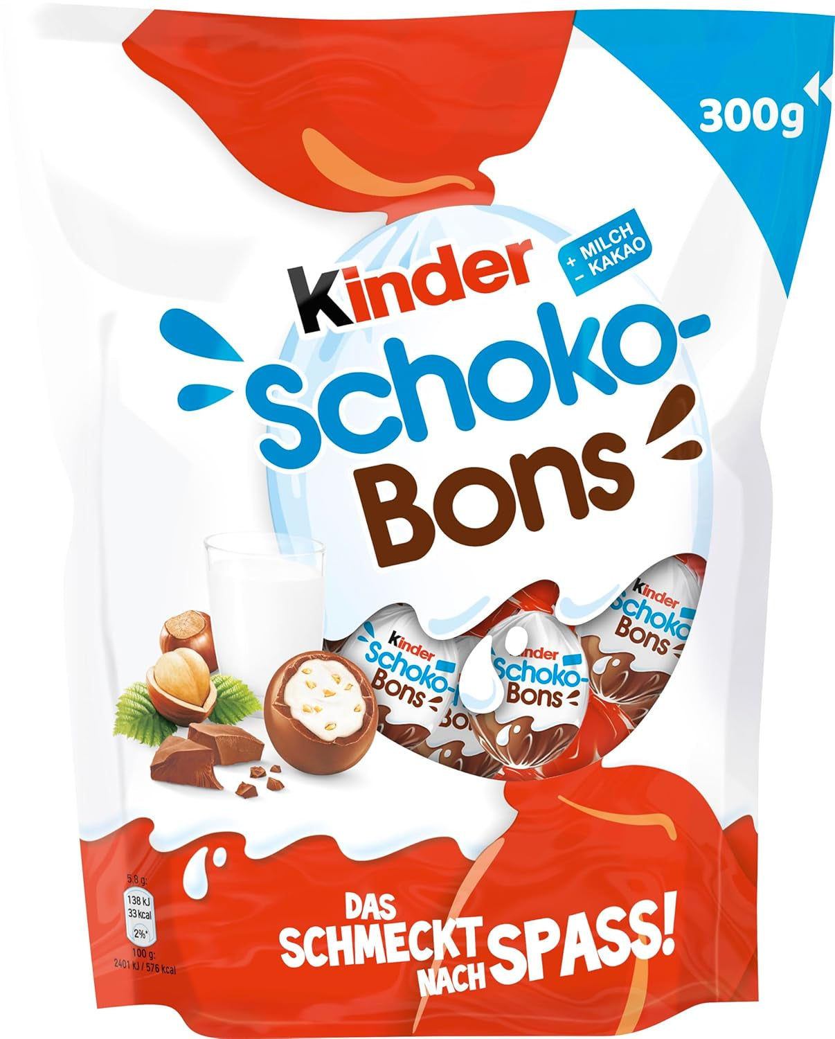 Kinder Schoko-Bons, 300g (förpackning med 3)