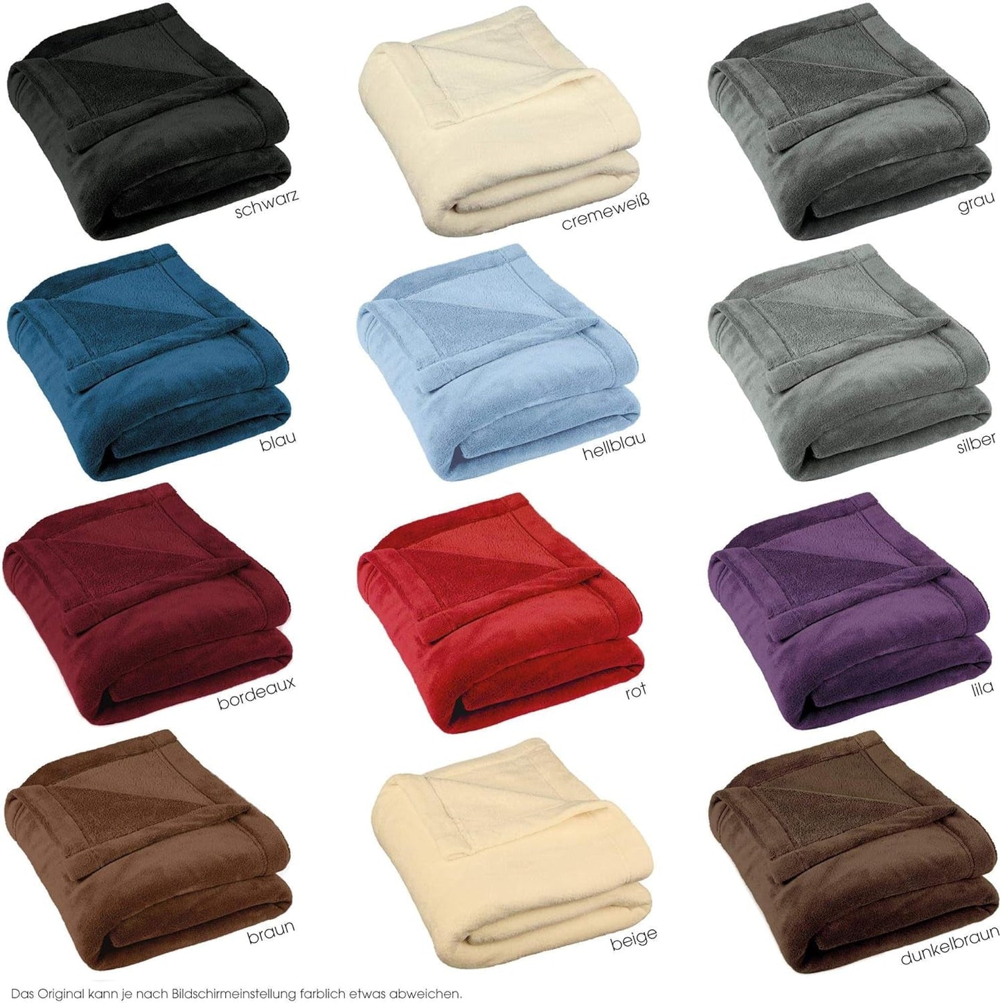 Celinatex fluffig filt XXL 220 X 240 Cm röd sofffilt varm filt mjuk mikrofiber Fleece Oeko-Tex Montreal Sängar och överdrag Besuche den CelinaTex-Store