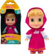 Masha och Michka docka 12 cm samlingsbar sommaroutfit modellleksak för 3 år och uppåt MHA001