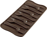 Silikomart 199194, för chokladpraliner, vintermotiv Kitchen Naty Shop Spoon