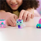 Gabby™S Dockhus, Bobble Kitty Möbelpaket med Meerkats Kattfigur med dockskåpsmöbler och tillbehör, dockskåp för åldrar 3+ Naty Shop