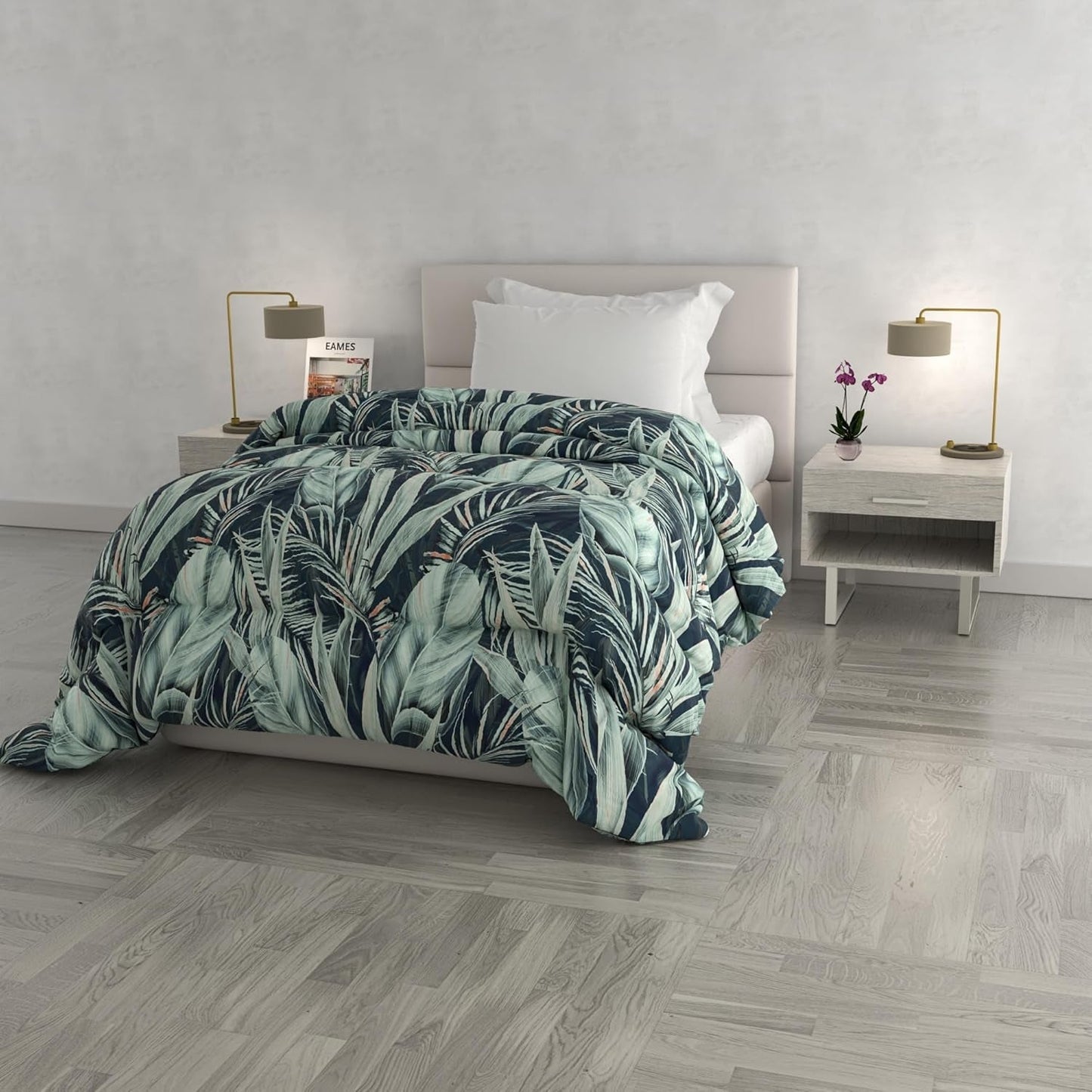 Fashionabla vintertäcke, Florens, 260X260Cm Täcken och täcken Naty Shop Tropical 220X260Cm