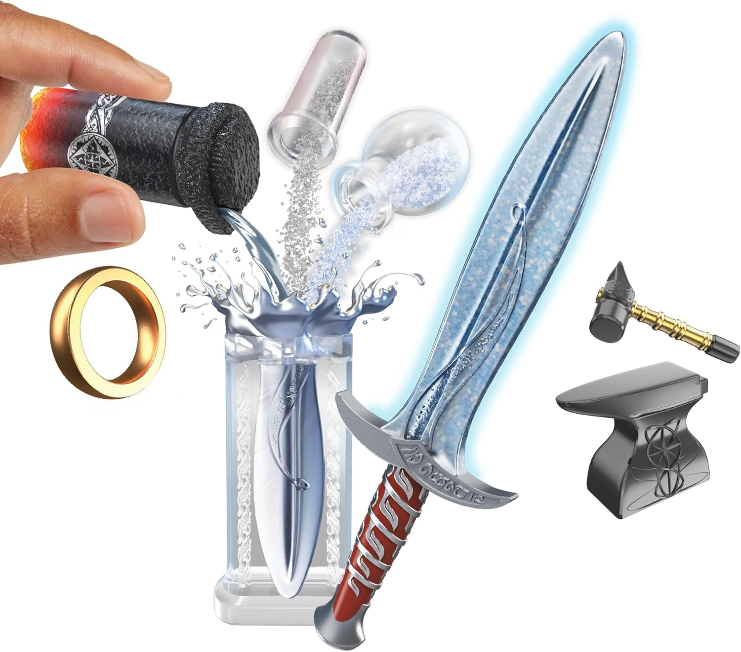Mga'S Miniverse Make It Mini - Sagan om ringen Mini Samlarföremål Blind Pack Resin Craft Kit Repliker Lämplig för samlare och barn 8 år inte ESSBAR Actionfigurer Naty Shop