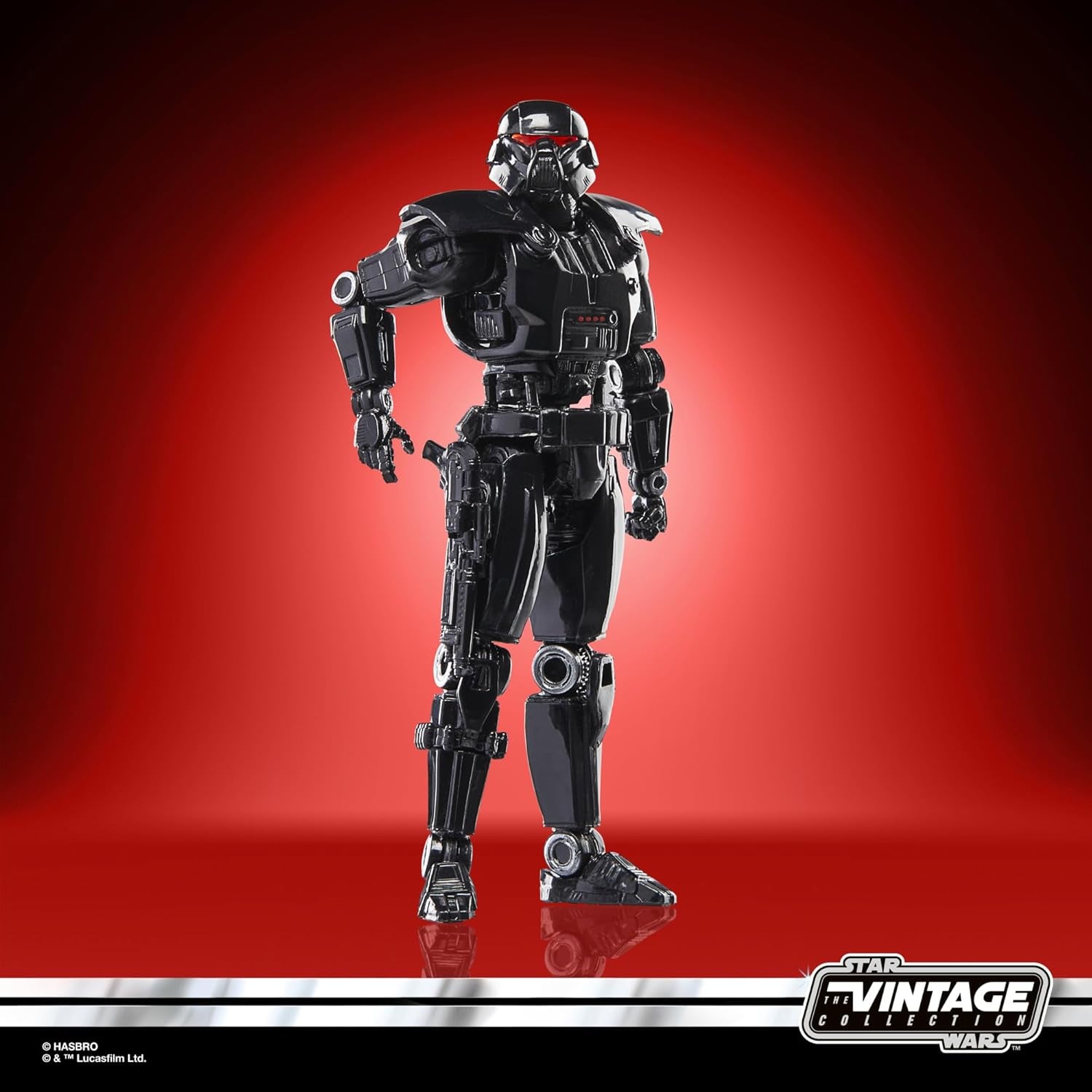 Star Wars Vintage Collection Dark Trooper Actionfigur för att samla The Mandalorian (Skala 9,5 Cm) Actionfigurer Naty Shop