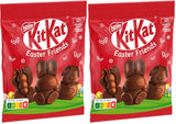 NESTLÉ Easter Friends Mini Mjölkchoklad Påskfigurer med knapriga bitar, förpackning om 2 (1 x 65g)