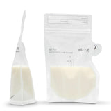 BF100 Förvaringspåse för bröstmjölk - Påse för bröstmjölk - kapacitet 220 Ml - 100 stycken - Transparent mat och amningstillbehör Bebe Naty Shop
