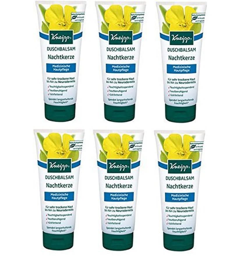 Kneipp, Duschbalsam, 200 ml Dusch och bad Naty Shop 6 st x 200 ml Orange