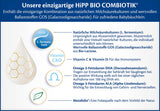HiPP 2 Organic Combiotik (4 x 600g), tillskottsmjölk efter 6 månader, med stärkelse, naturliga kulturer av mjölksyra, GOS, Omega-3 (DHA, ALA), av bästa ekologiska kvalitet