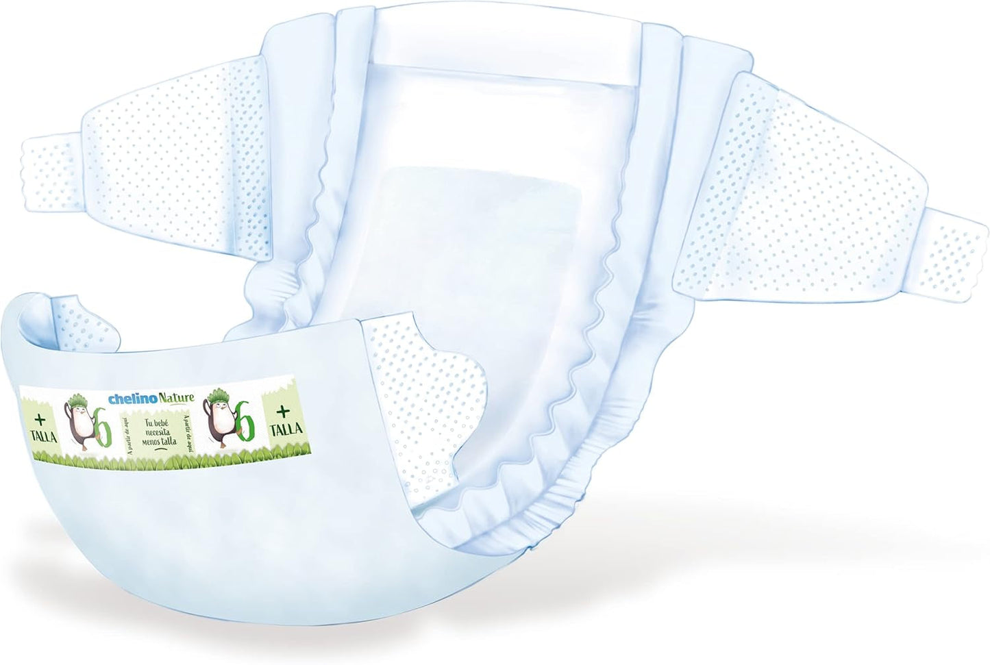 Nature babyblöja, stl 6 (17-28 kg), 162 blöjor