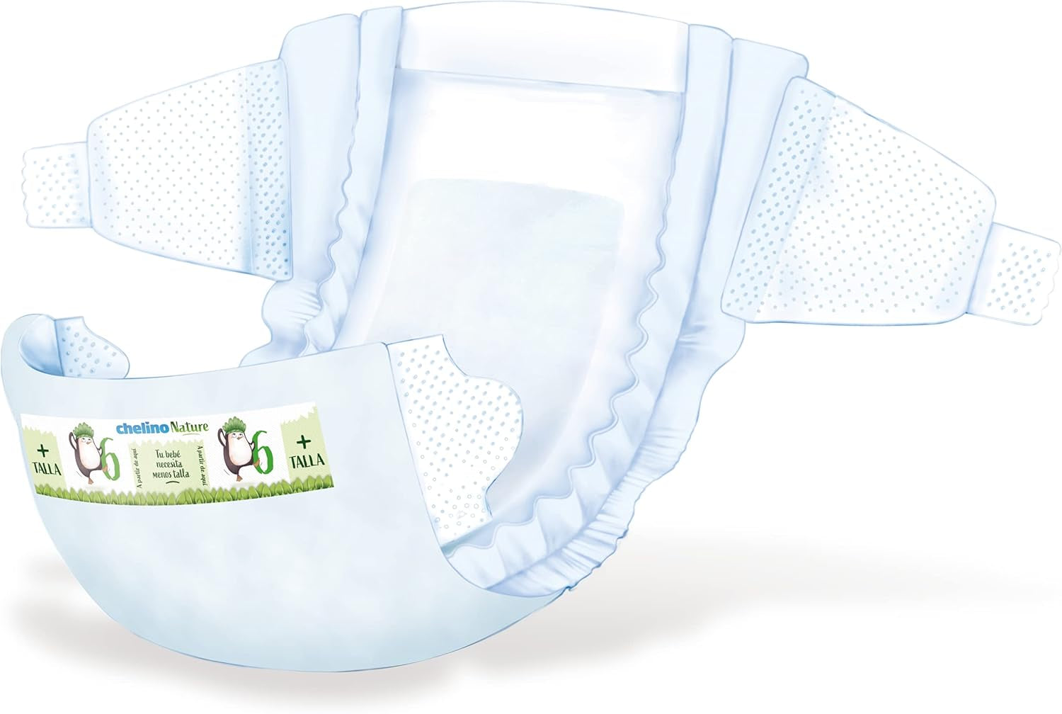 Nature babyblöja, stl 6 (17-28 kg), 162 blöjor