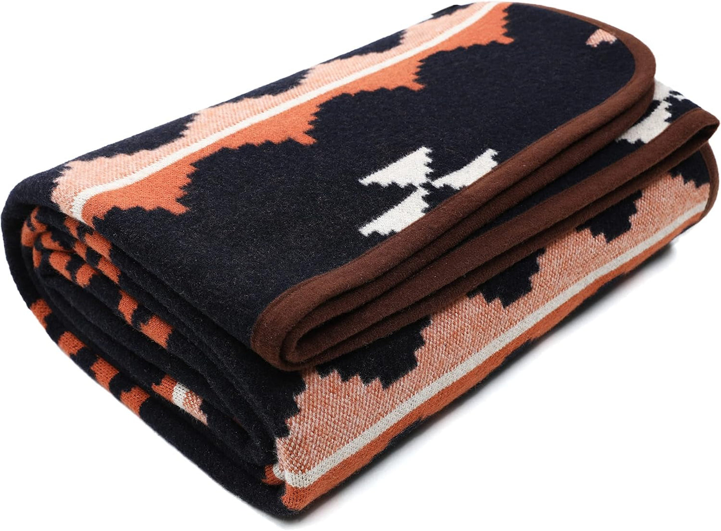 ACUSHLA 200,7X160 Cm, 1,7 kg, filt, yllefilt, varm resefilt, stickad filt, dekorativ, filtar för soffa, stol, soffa, säng, vardagsrum, camping, lämplig för alla årstider Ww203 sängar och överdrag Beuche- den X" 1" ACUSHLA-den X" 63"