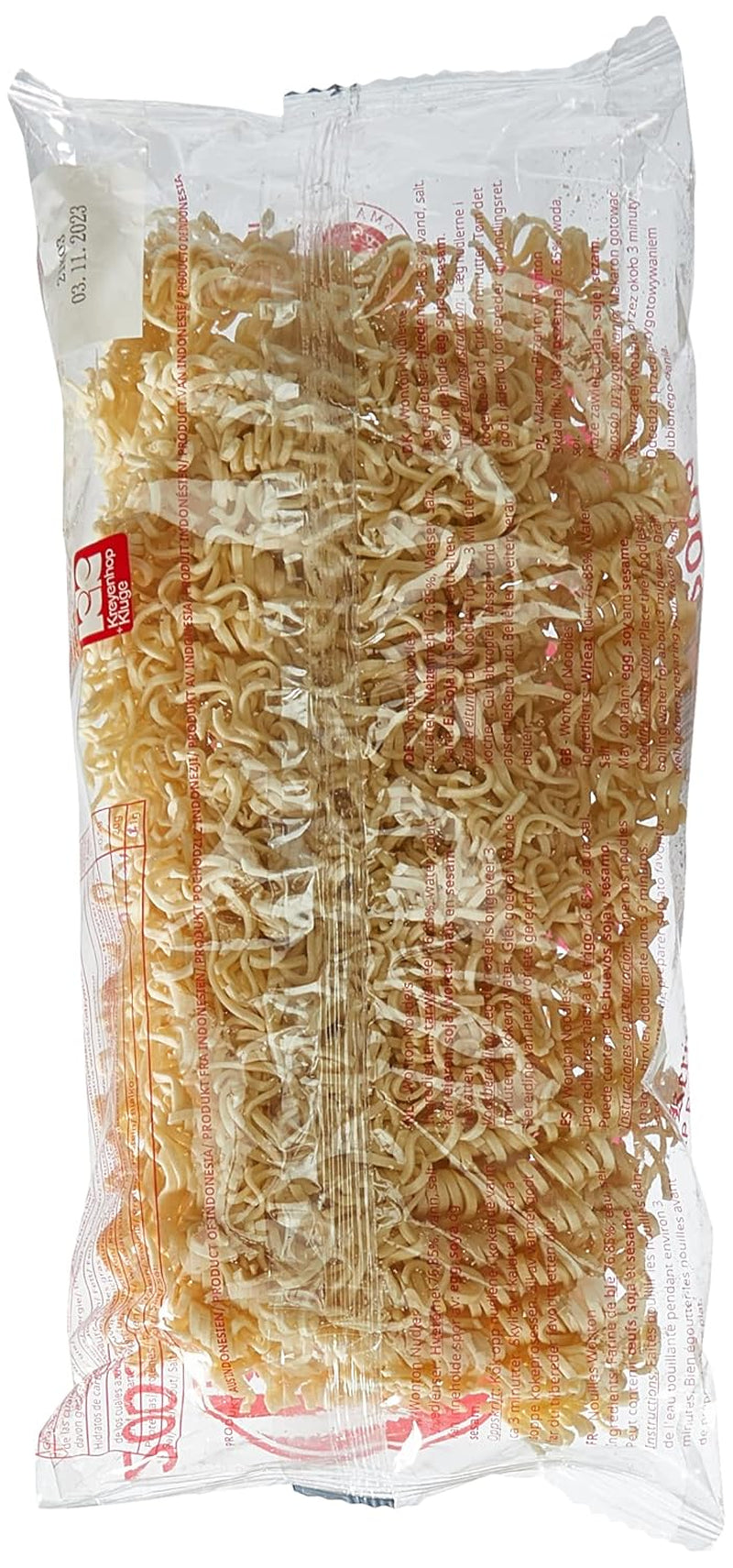Mie Kering Asli Wonton nudlar, 200 g