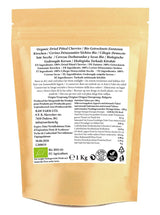1 kg torkade ekologiska körsbär, utan gropar, utan tillsatser, sötningsmedel och konserveringsmedel Torkade produkter Naty Shop