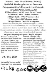1 kg Naturligt torkade plommon, utan gropar, utan tillsatser, utan socker, utan sötningsmedel, inget konstgjort, från bulgariska fruktträdgårdar Torkade produkter Naty Shop