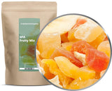 1 x 3 kg exotisk fruktblandning kanderad fruktbitar Papaya Mango Vattenmelon Ananas Kokos Äpple Banan Låg fetthalt Lågt salt Vegetarisk Glutenfria laktosfria torkade produkter Min butik 450 G (förpackning med 2)