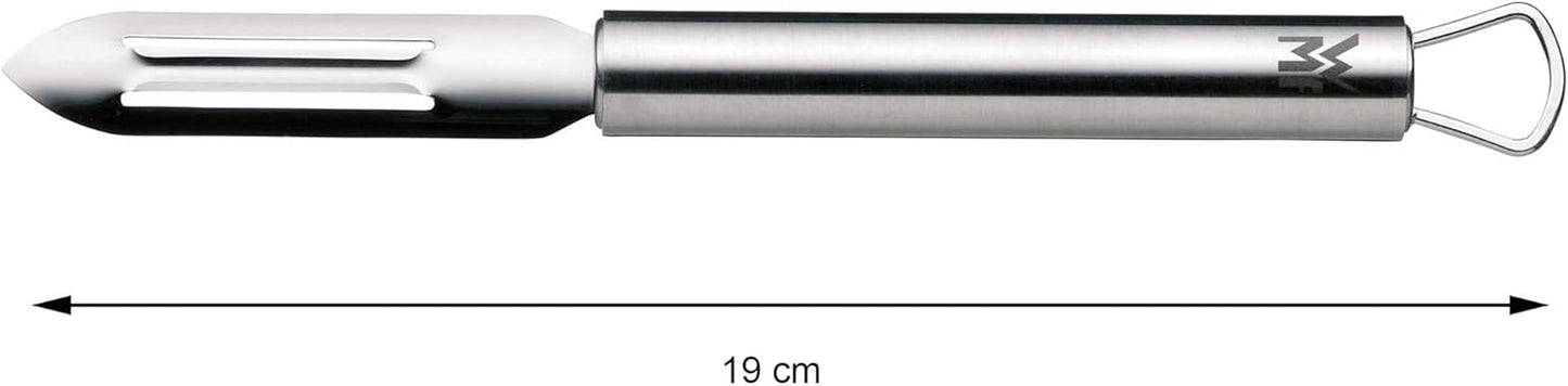 WMF Profi plus skalare 19 cm, grönsaksskalare, rostfritt stål Cromargan Peeler Naty Shop
