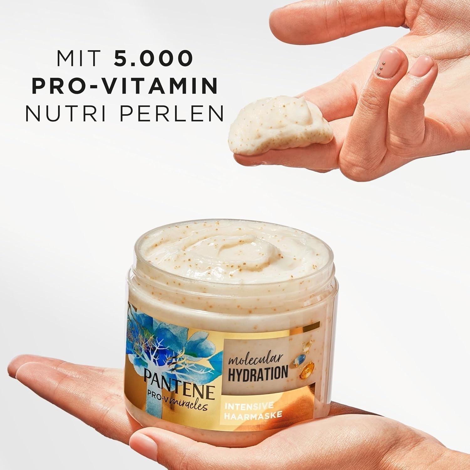 Pantene Pro-V Deep Hydration intensiv hårmask med biotin 300ml. Pro-V Miracles intensivvård för torrt hår. Mjukare hår efter första appliceringen. Lämplig för dagligt bruk Naty Shop Hair Mask