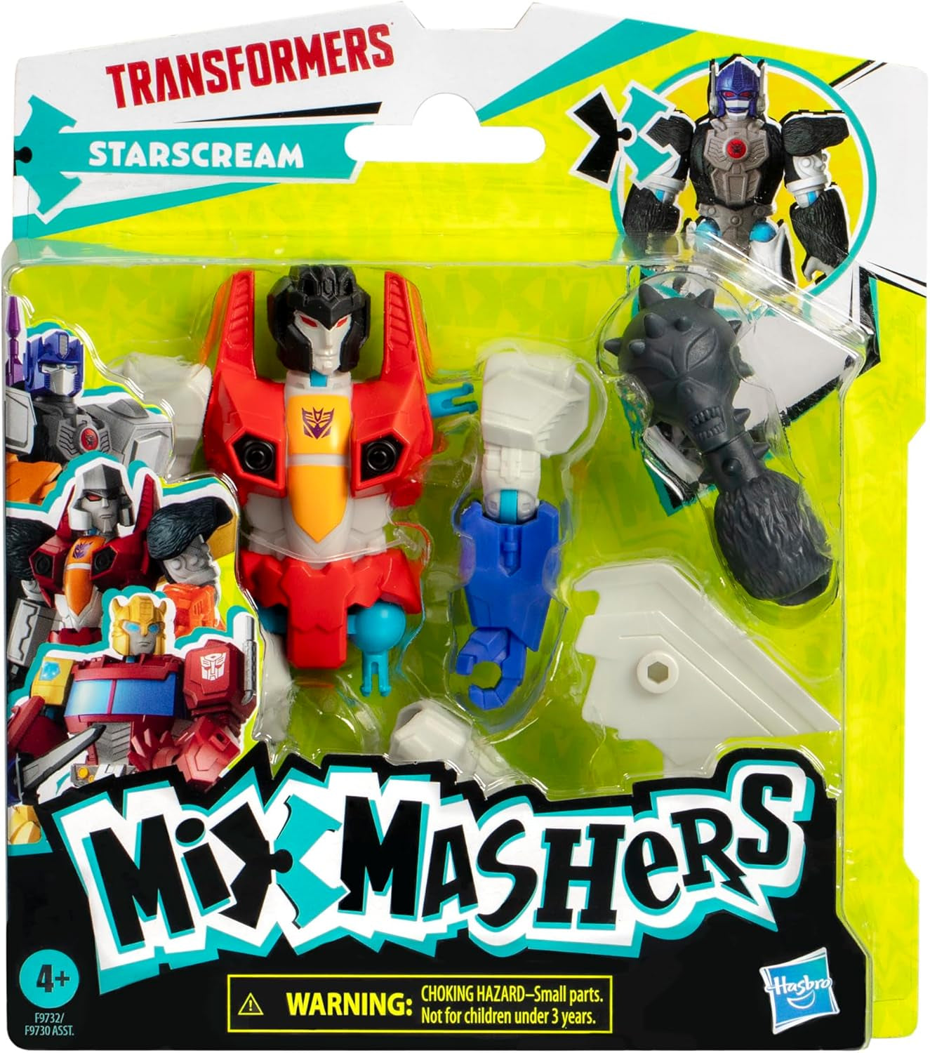 Transformers Mixmashers Starscream Anpassningsbar actionfigur & tillbehör Actionfigurer Naty Shop