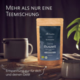 BIO Evening Tea 100 g – Din paus med valeriana, lavendel, citronmeliss, kamomill, örtteblandning för avkoppling på kvällen