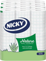 Naturtoalettpapper, 72 rullar, 3 lager