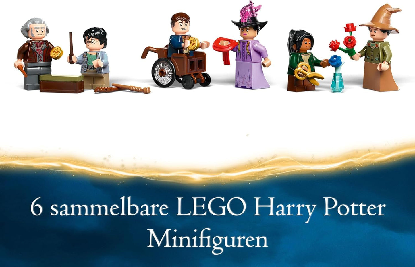 LEGO Harry Potter Ollivanders & Madam Malkins kostymer, Lands Of Diagon Alley, Lekset för barn, Trollkarlsleksaker, Fantasypresenter för tjejer, pojkar och fans från 8 år 76439 Byggset Besuche den LEGO-Store