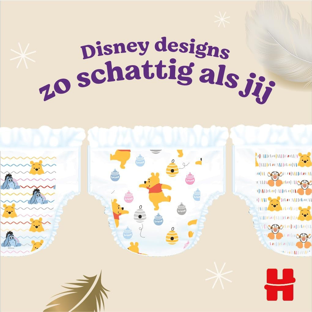 Huggies Extra Care blöjor Storlek 4 (9-14 kg), 4 buntar med 26 blöjor - 4280 g