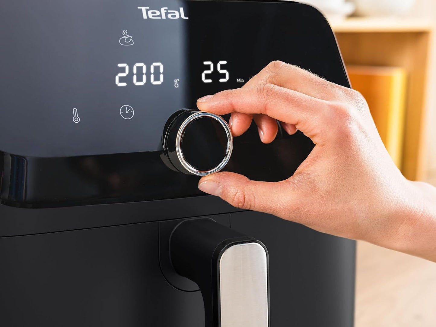 Tefal Easy Fry Mega Hot Air Fryer, 7,5 liters kapacitet, upp till 8 personer, EY8558E0 Appliances Naty Shop