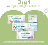 WaterWipes Sensitive+ våtservetter för baby och småbarn, 720 Count (12-pack), 3-i-1 rengöring, vård, skydd, 99,9 % vatten, texturerad rengöring, parfymfri